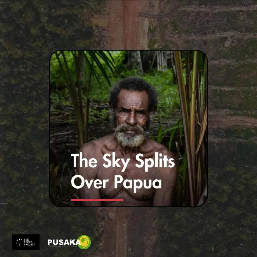 Sky Splits over Papua