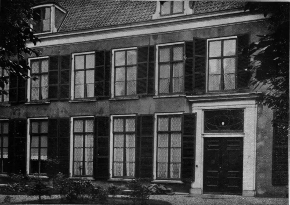 oude foto van Janskerkhof 18, Utrecht