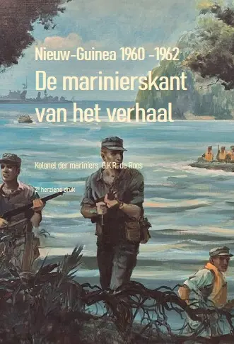 Cover van het boek 'De marinierskant van het verhaal' van Willem Rozenboom